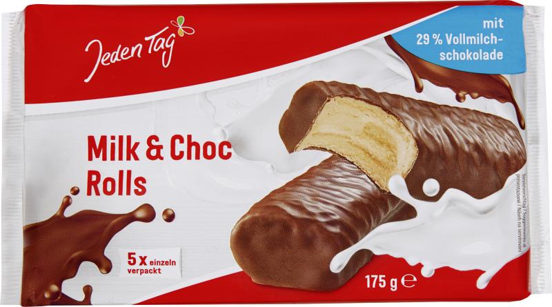 Jeden Tag Milk & Choc Rolls