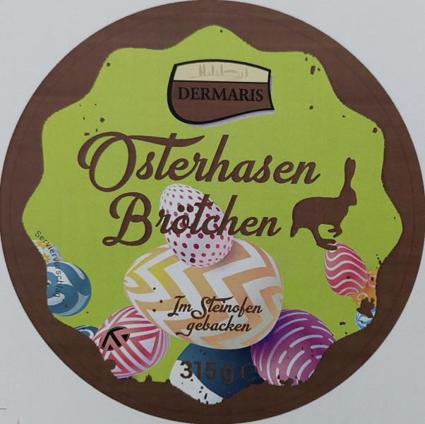 Dermaris Osterhasen Brötchen