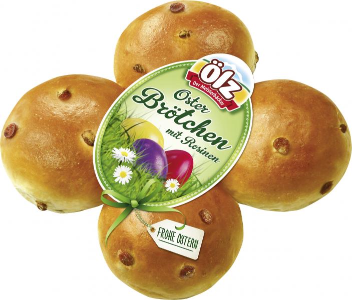 Ölz Osterbrötchen mit Rosinen