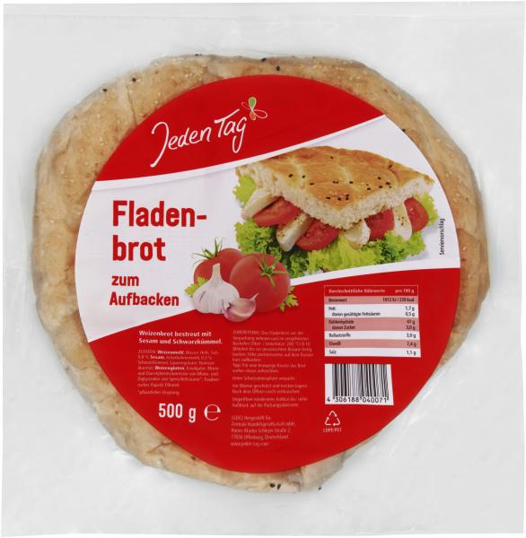 Jeden Tag Fladenbrot