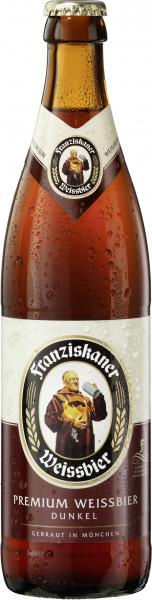 Franziskaner Weißbier dunkel (Mehrweg)