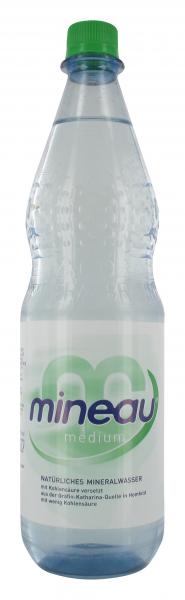 Mineau Mineralwasser medium PET (Mehrweg)