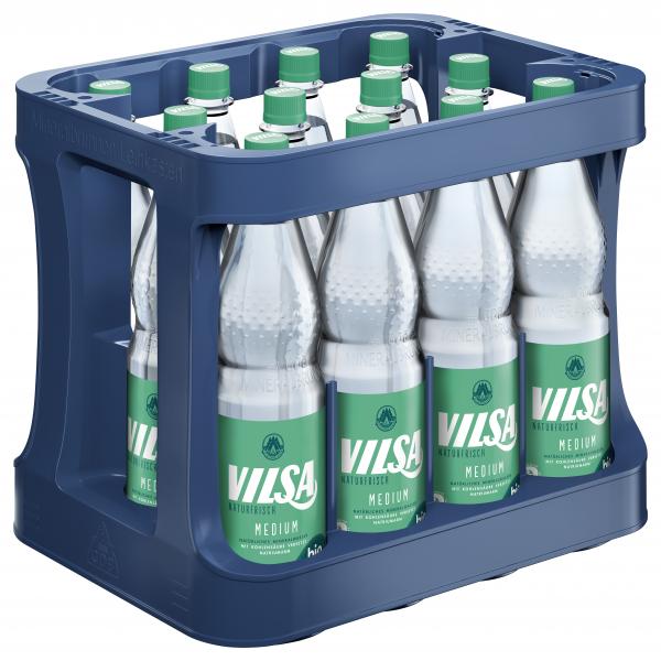 Vilsa Naturfrisch Mineralwasser Medium (Mehrweg)
