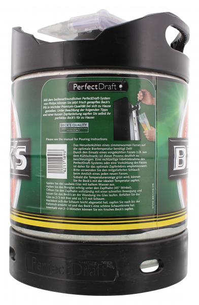 Beck's Perfect Draft Partyfass (Mehrweg)