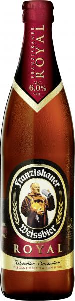 Franziskaner Weißbier royal (Mehrweg)