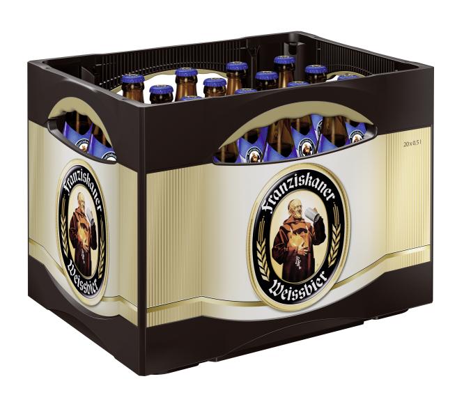 Franziskaner Hefe-Weißbier Alkoholfrei (Mehrweg)
