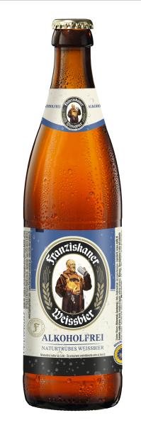 Franziskaner Hefe-Weißbier Alkoholfrei (Mehrweg)