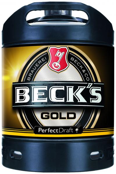 Beck's Gold Perfect Draft Partyfass (Mehrweg)
