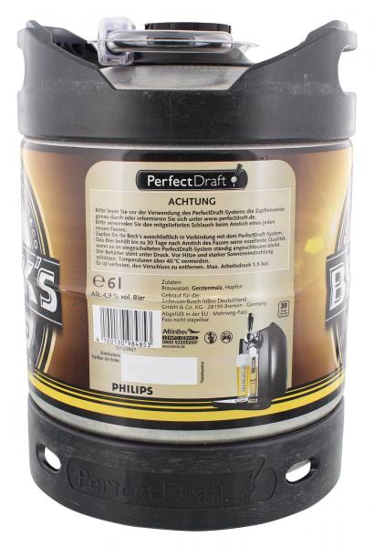 Beck's Gold Perfect Draft Partyfass (Mehrweg)