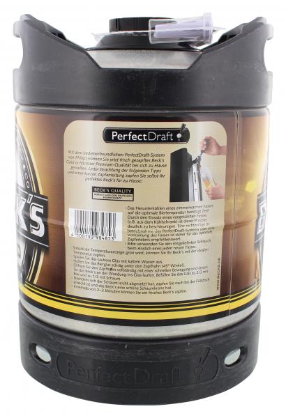 Beck's Gold Perfect Draft Partyfass (Mehrweg)