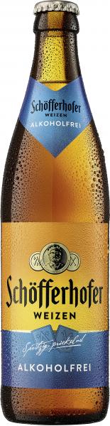 Schöfferhofer Hefeweizen alkoholfrei (Mehrweg)