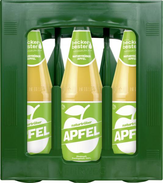 Becker's Bester Apfelsaft trüb GLAS (Mehrweg)