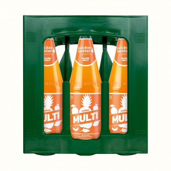 Becker's Bester Milder Multivitaminsaft GLAS (Mehrweg)