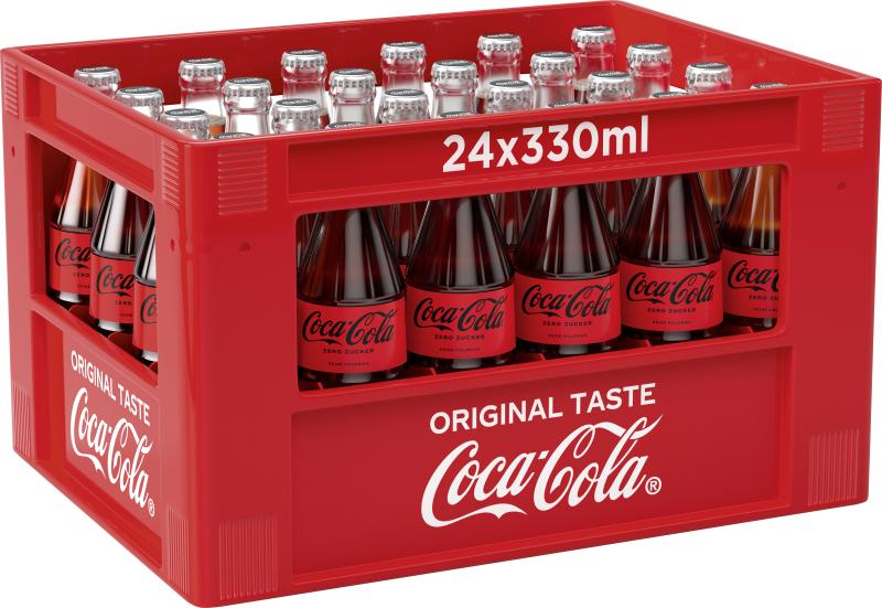 Coca Cola Zero Sugar GLAS (Mehrweg)