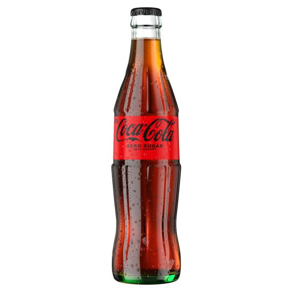 Coca Cola Zero Sugar GLAS (Mehrweg)