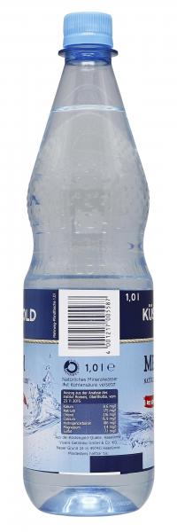 Küstengold Mineralwasser Medium Pet (Mehrweg)