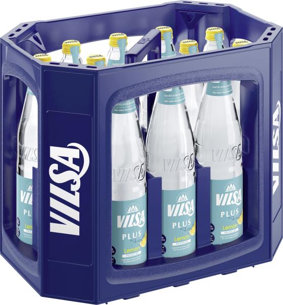 Vilsa Brunnen Plus Lemon GLAS (Mehrweg)