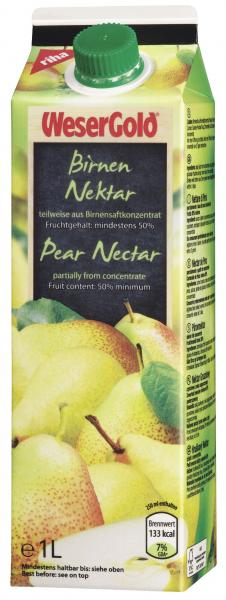 Wesergold Birnen-Nektar