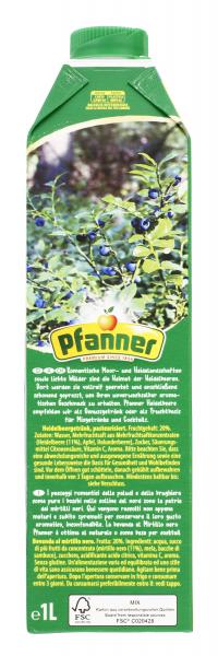 Pfanner Heidelbeere