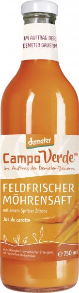 Campo Verde Demeter Feldfrischer Möhrensaft