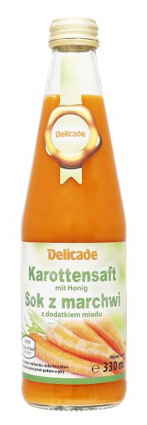 Delicade Karottensaft mit Honig