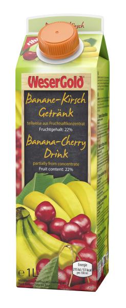 Wesergold Banane-Kirsch