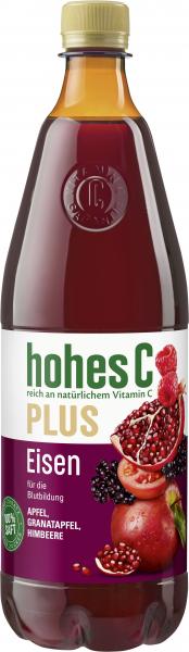 Hohes C Plus Eisen Apfel-Granatapfel-Himbeere