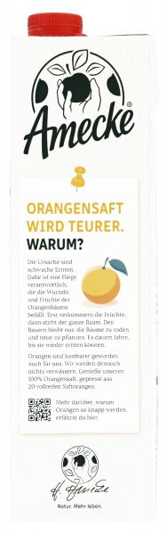 Amecke Citrus Orange mit Fruchtfleisch