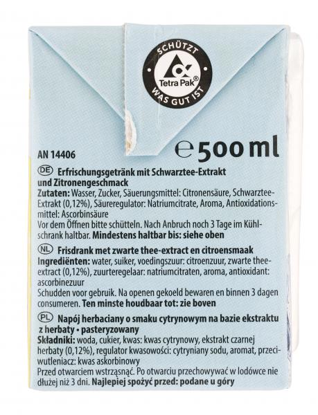 Durstlöscher Eistee Zitrone