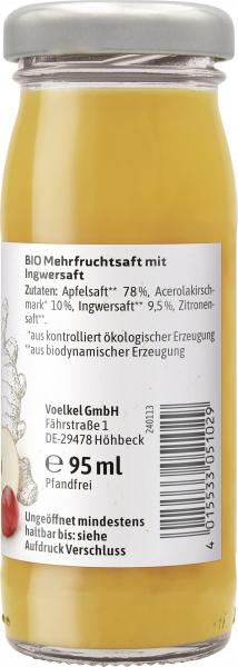 Voelkel Demeter Bio Ingwer Shot Original