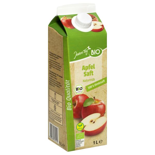 Jeden Tag Bio Apfelsaft Naturtrüb 100% Direktsaft
