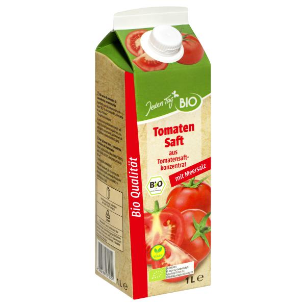 Jeden Tag Bio Tomatensaft mit Meersalz