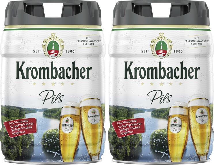 Krombacher Pils Frische-Fässchen