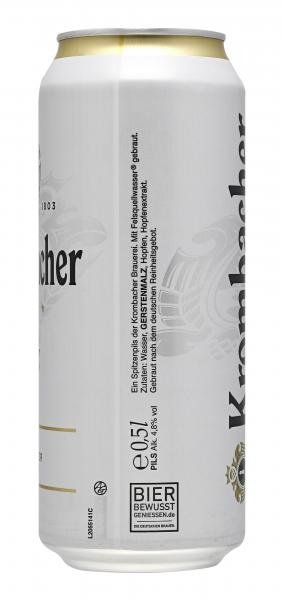 Krombacher Pils (Einweg)