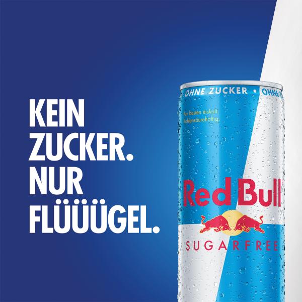 Red Bull Energy Drink Sugarfree (Einweg)