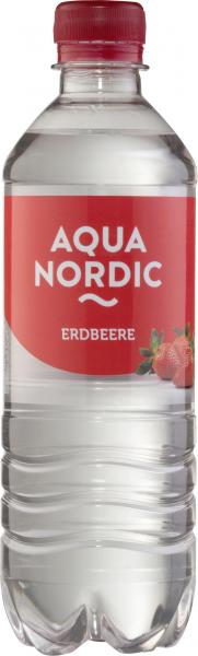 Aqua Nordic Erfrischungsgetränk Erdbeere (Einweg)