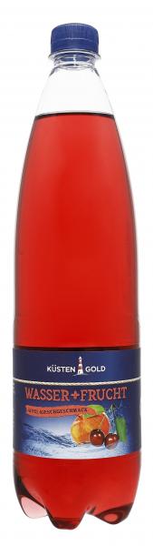 Küstengold Wasser + Frucht Apfel-Kirsch Geschmack (Einweg)