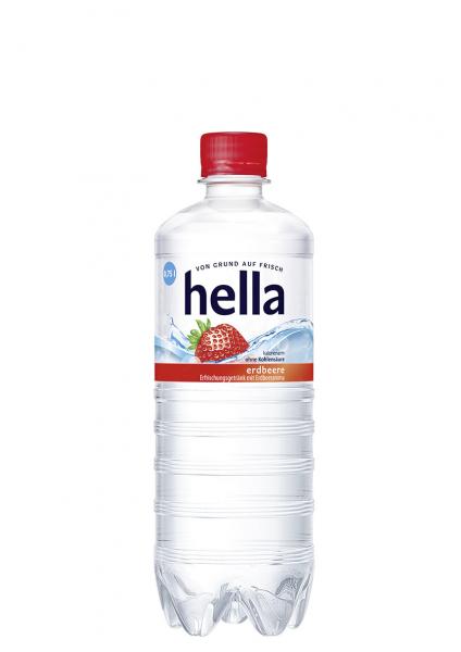 Hella Erfrischungsgetränk Erdbeere (Einweg)