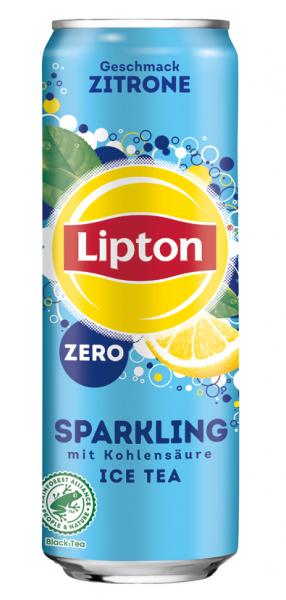 Lipton Ice Tea Sparkling Zitrone Zero (Einweg)