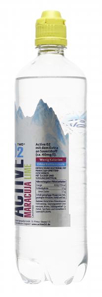 Active O2 Two Erfrischungsgetränk Maracuja Lime (Einweg)
