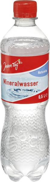 Jeden Tag Mineralwasser Naturelle PET (Einweg)