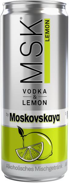 Moskovskaya MSK Vodka & Lemon (Einweg)