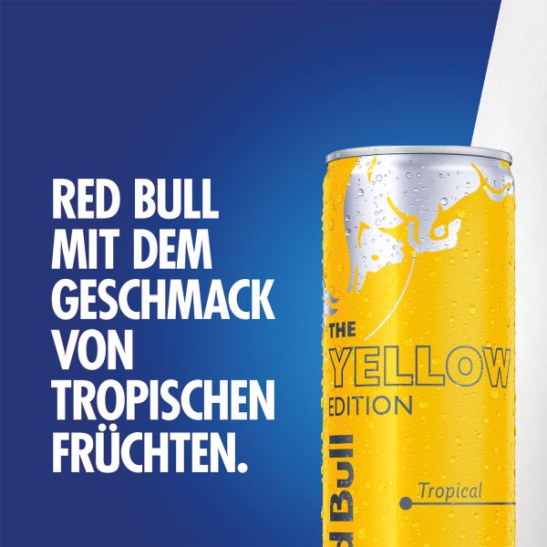 Red Bull Energy Drink Yellow Edition Tropical (Einweg)