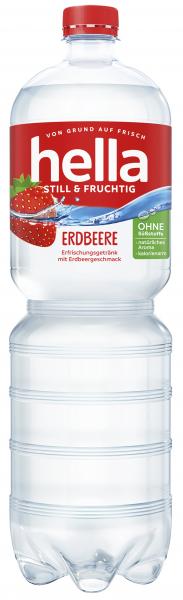 Hella Erfrischungsgetränk Erdbeere (Einweg)