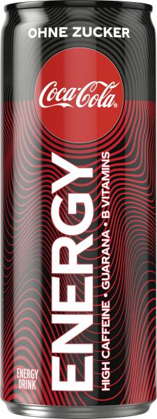 Coca-Cola Energy Ohne Zucker (Einweg)