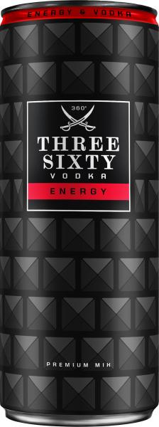 Three Sixty Energy & Vodka Dose (Einweg)