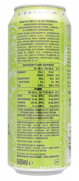 Monster Energy Ultra Paradise (Einweg)