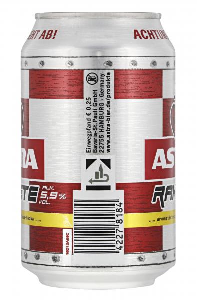 Astra Rakete Citrus-Vodka Dose (Einweg)