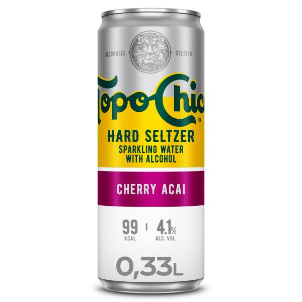 Topo Chico Hard Seltzer Cherry Acai (Einweg)