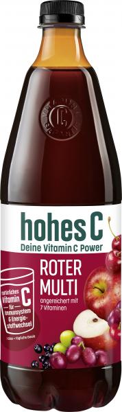 Hohes C Roter Multivitaminsaft (Einweg)